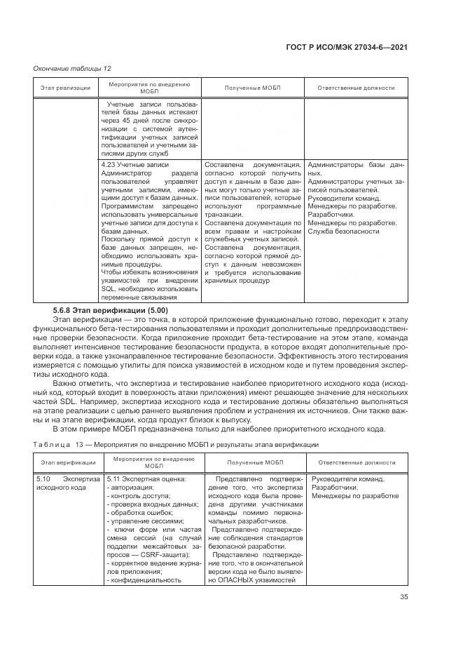 ГОСТ Р ИСО/МЭК  27034-6-2021, страница 39