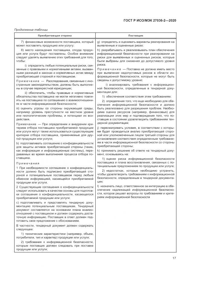 ГОСТ Р ИСО/МЭК  27036-2-2020, страница 23