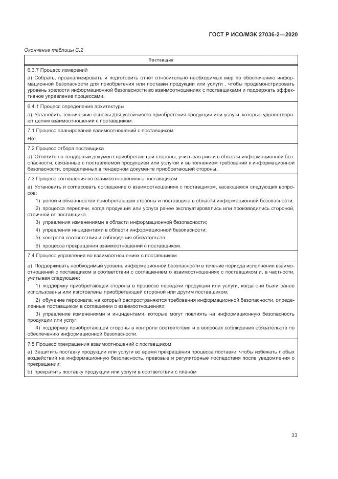 ГОСТ Р ИСО/МЭК  27036-2-2020, страница 39