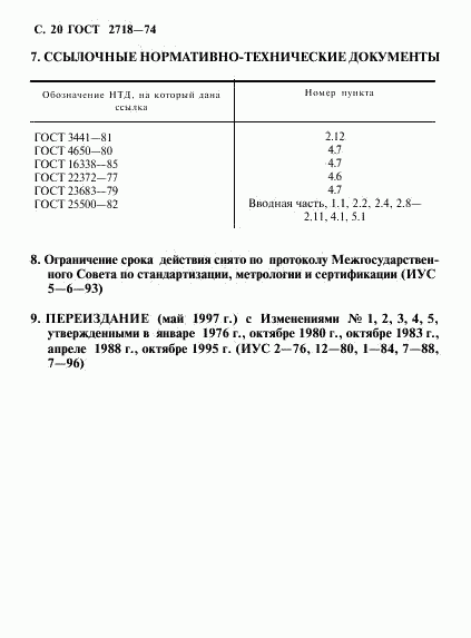 ГОСТ 2718-74, страница 21