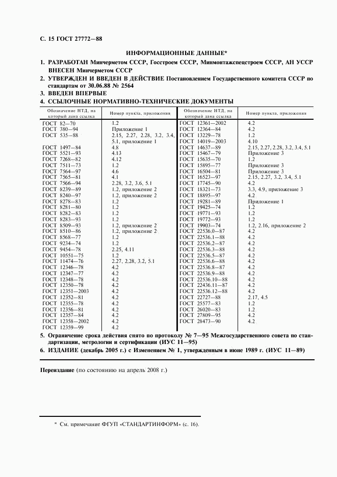 ГОСТ 27772-88, страница 16