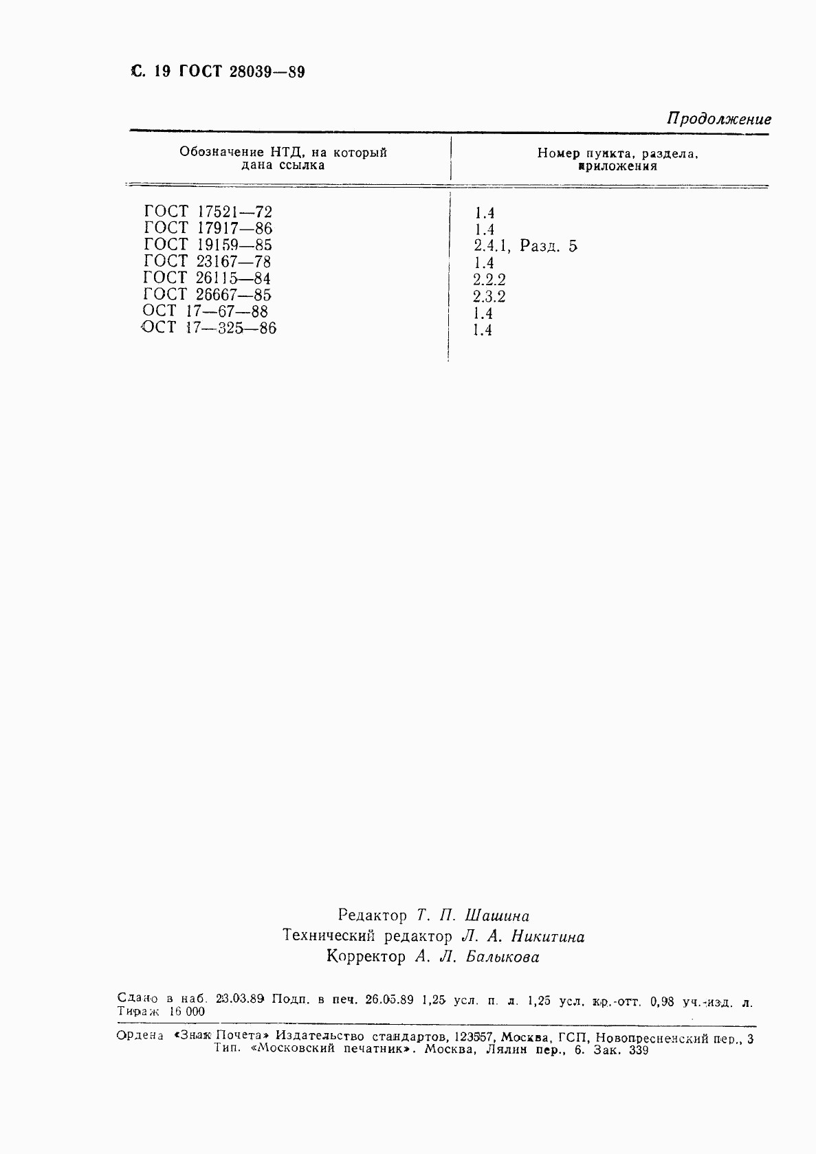 ГОСТ 28039-89, страница 20