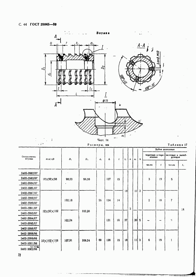 ГОСТ 28045-89, страница 44