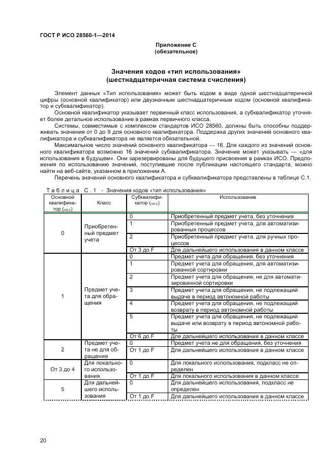 ГОСТ Р ИСО  28560-1-2014, страница 24