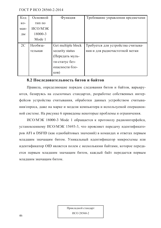 ГОСТ Р ИСО  28560-2-2014, страница 54