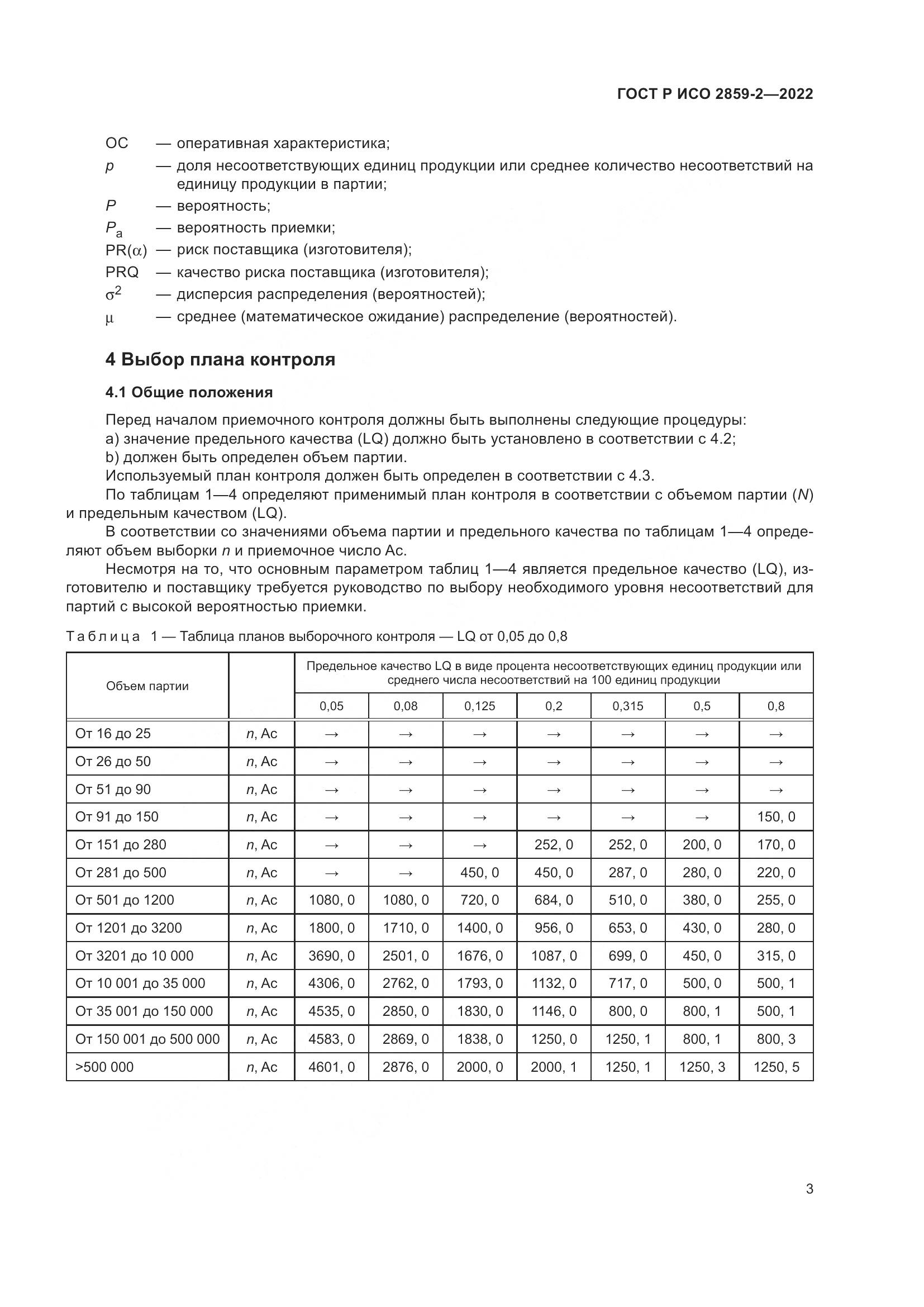 ГОСТ Р ИСО 2859-2-2022, страница 7