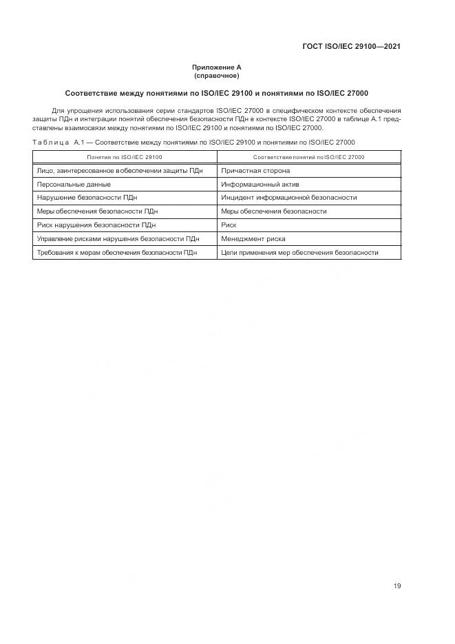 ГОСТ ISO/IEC  29100-2021, страница 25