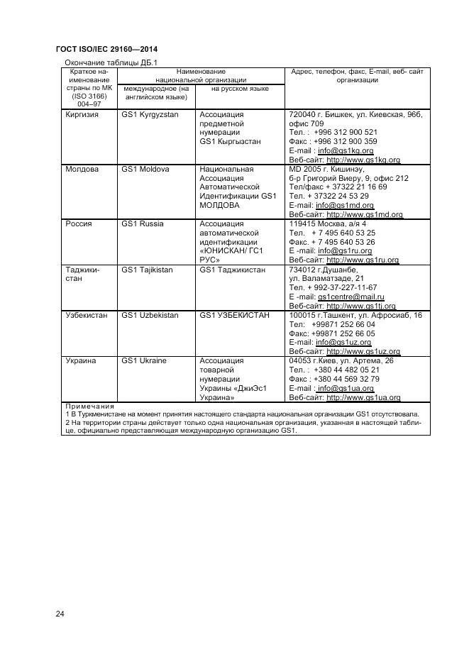 ГОСТ ISO/IEC  29160-2014, страница 30
