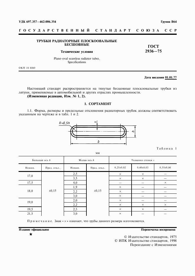 ГОСТ 2936-75, страница 2