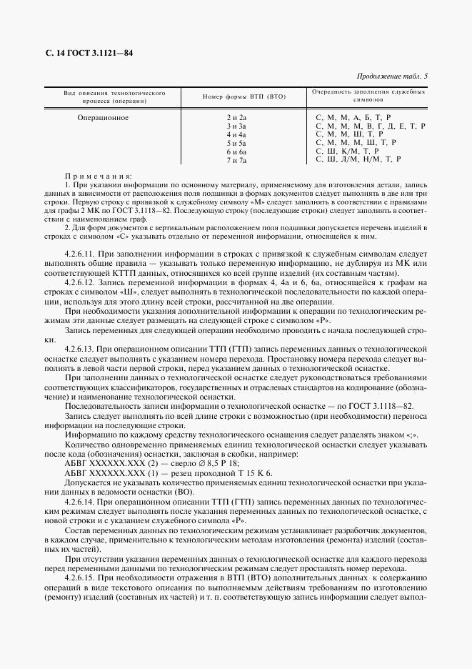 ГОСТ 3.1121-84, страница 15
