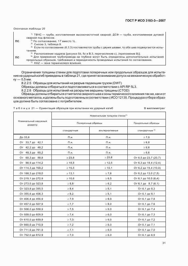 ГОСТ Р ИСО 3183-3-2007, страница 35