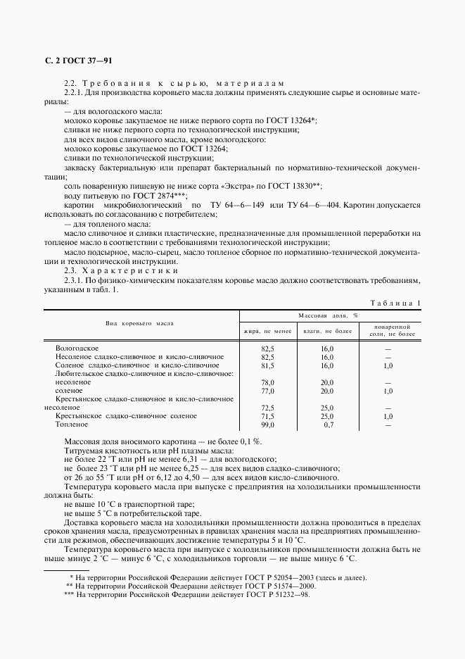 ГОСТ 37-91, страница 3
