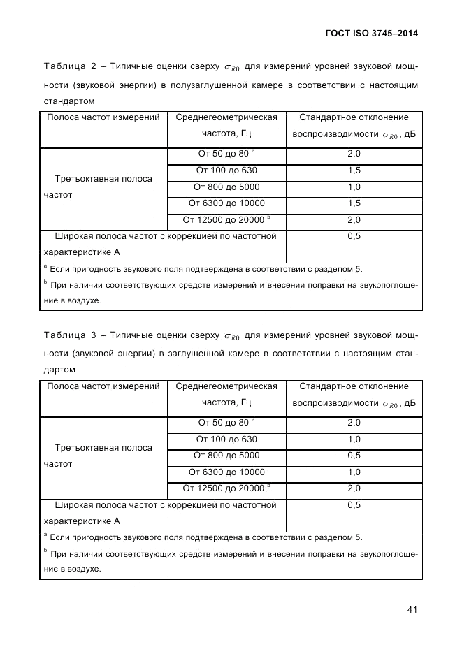 ГОСТ ISO 3745-2014, страница 45