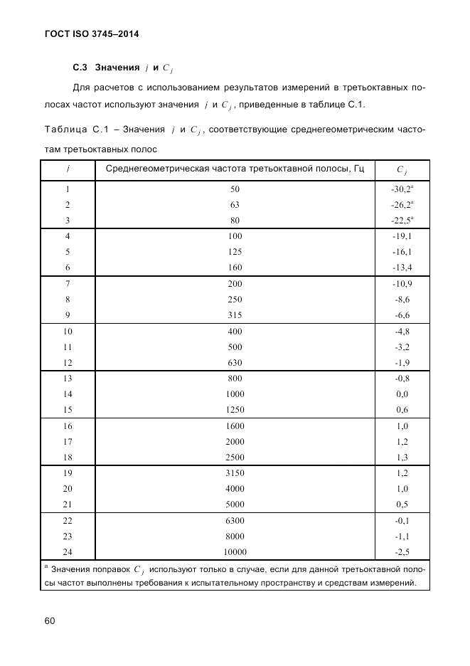 ГОСТ ISO 3745-2014, страница 64
