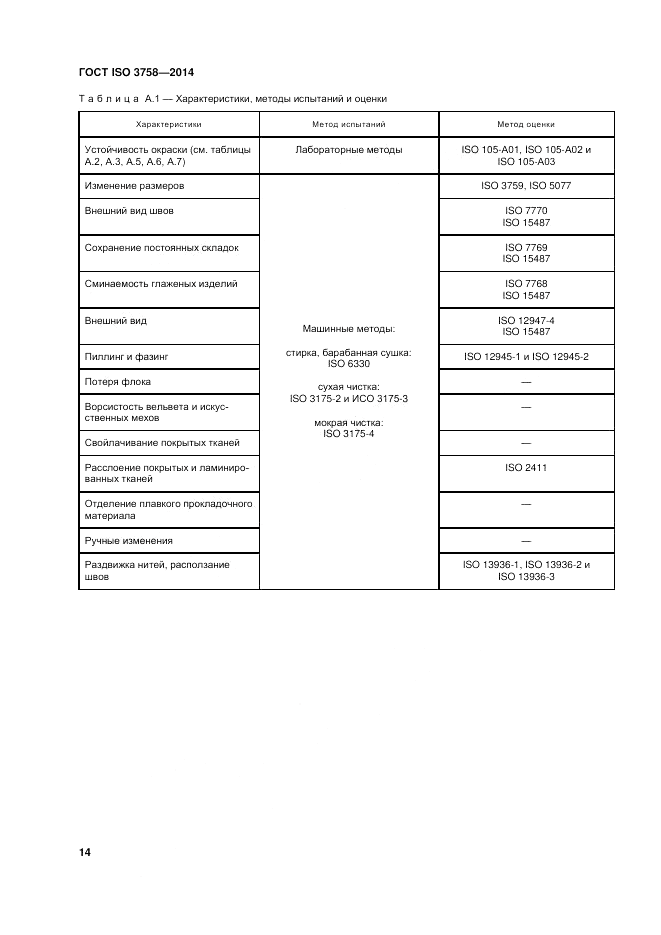 ГОСТ ISO 3758-2014, страница 18