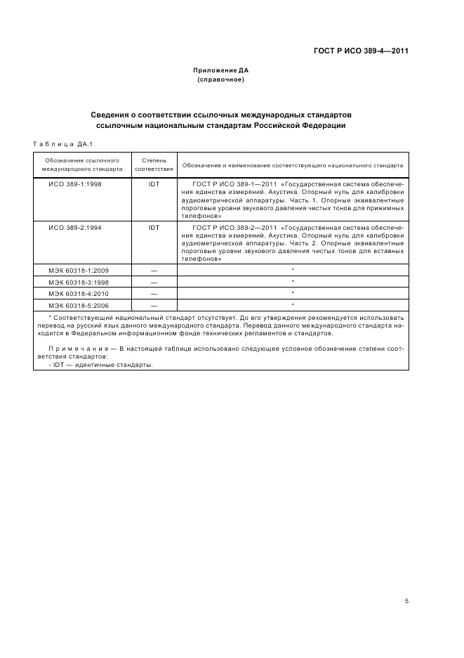 ГОСТ Р ИСО 389-4-2011, страница 9