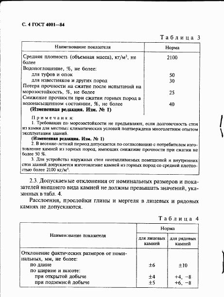 ГОСТ 4001-84, страница 6