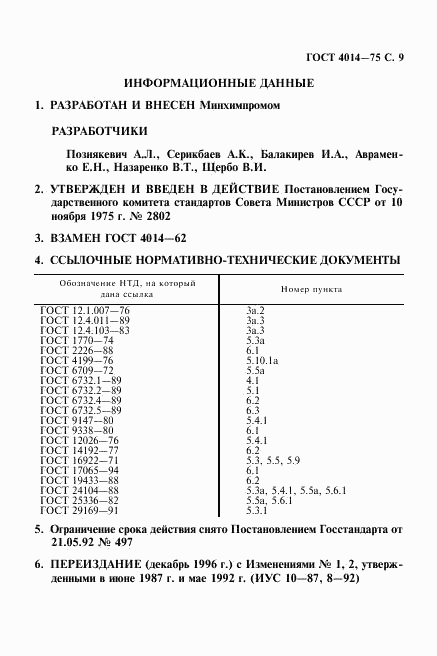 ГОСТ 4014-75, страница 10