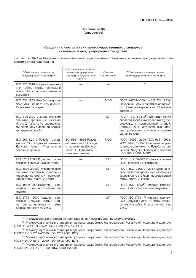 ГОСТ ISO 4035-2014, страница 11