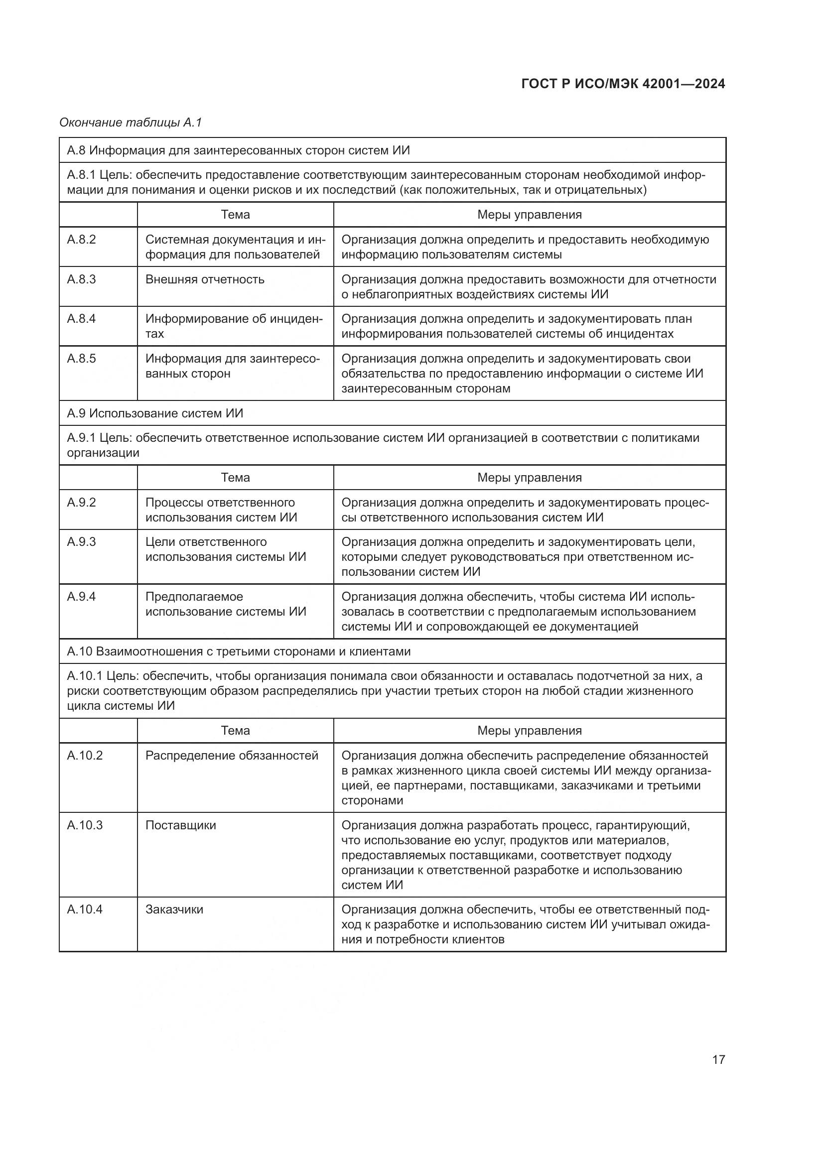 ГОСТ Р ИСО/МЭК 42001-2024, страница 23