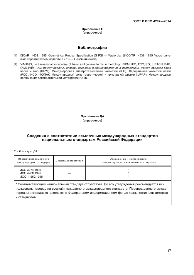 ГОСТ Р ИСО  4287-2014, страница 19
