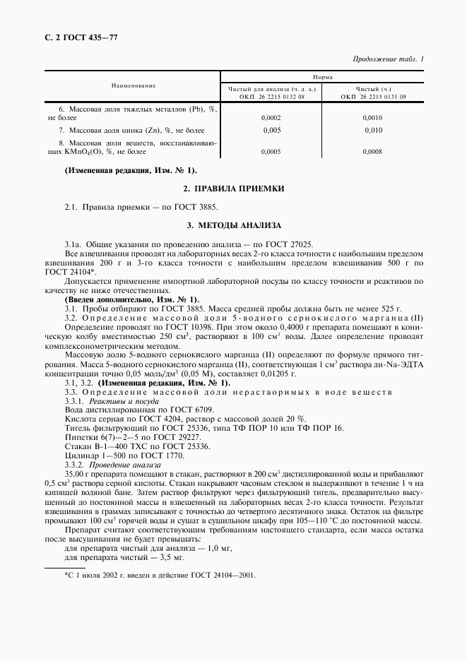 ГОСТ 435-77, страница 3