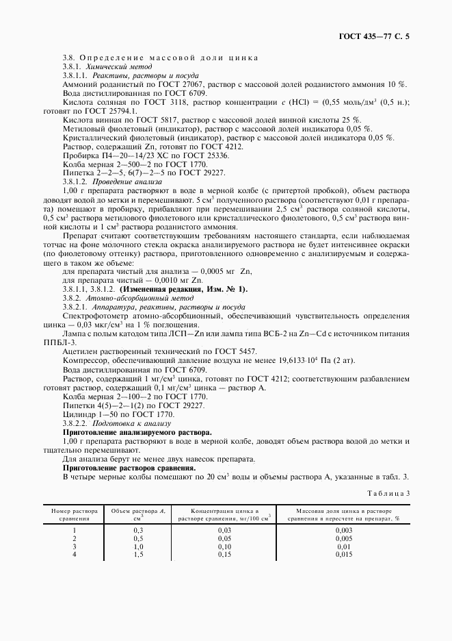 ГОСТ 435-77, страница 6