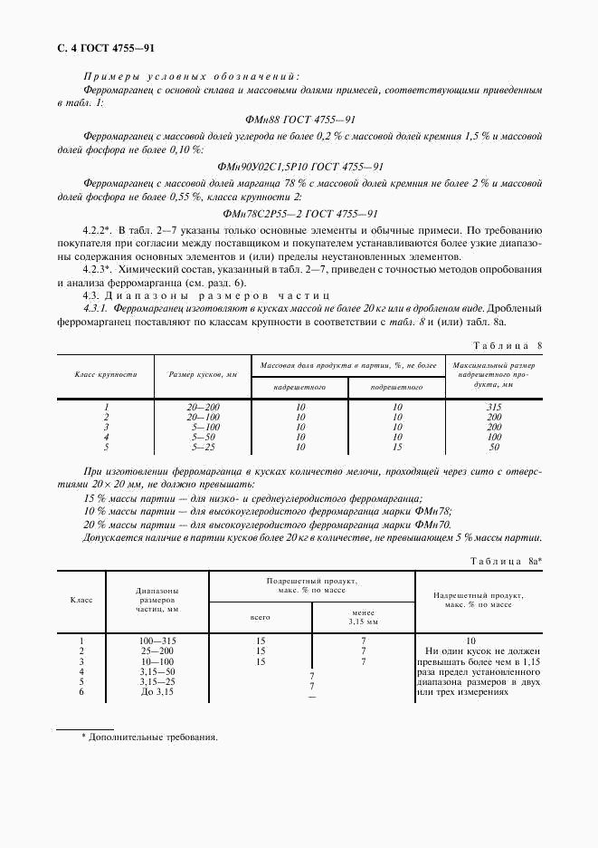 ГОСТ 4755-91, страница 6