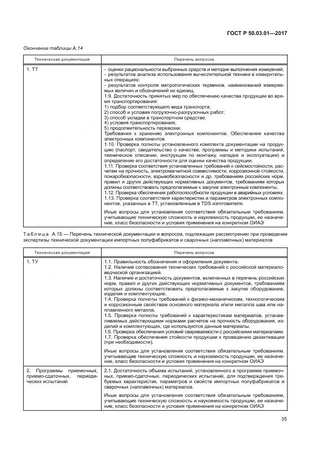 ГОСТ Р 50.03.01-2017, страница 39