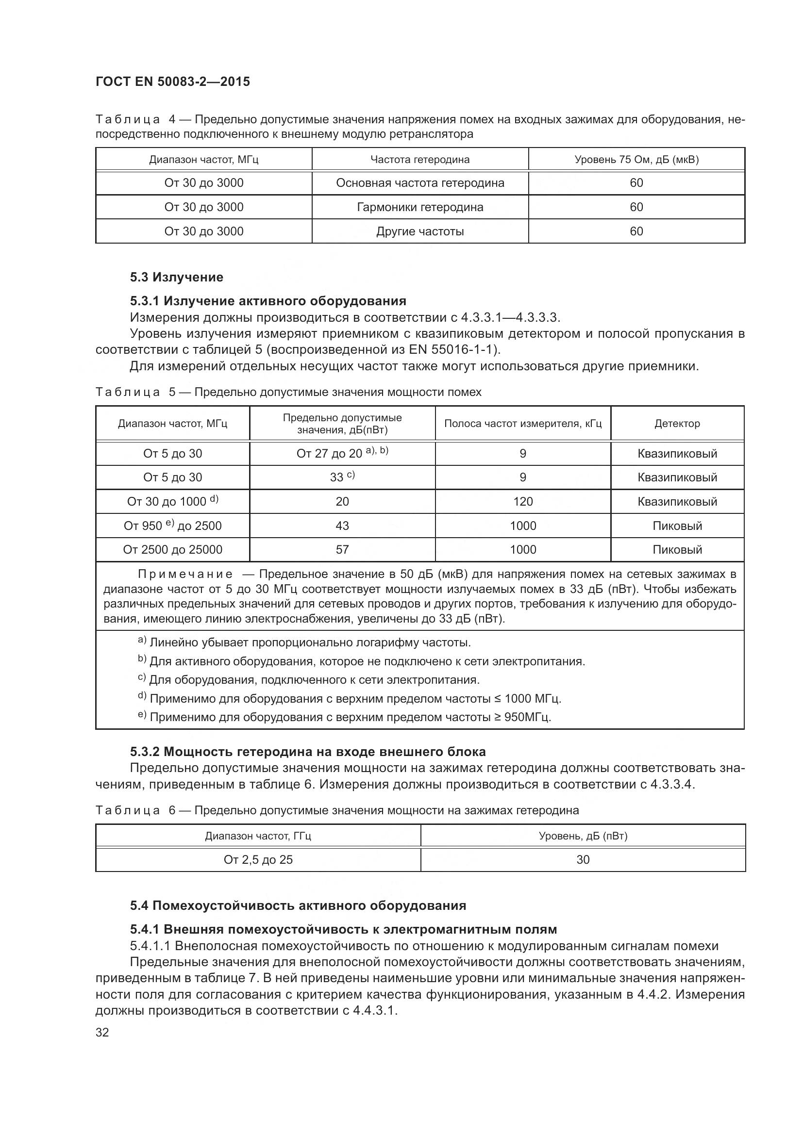 ГОСТ EN  50083-2-2015, страница 38