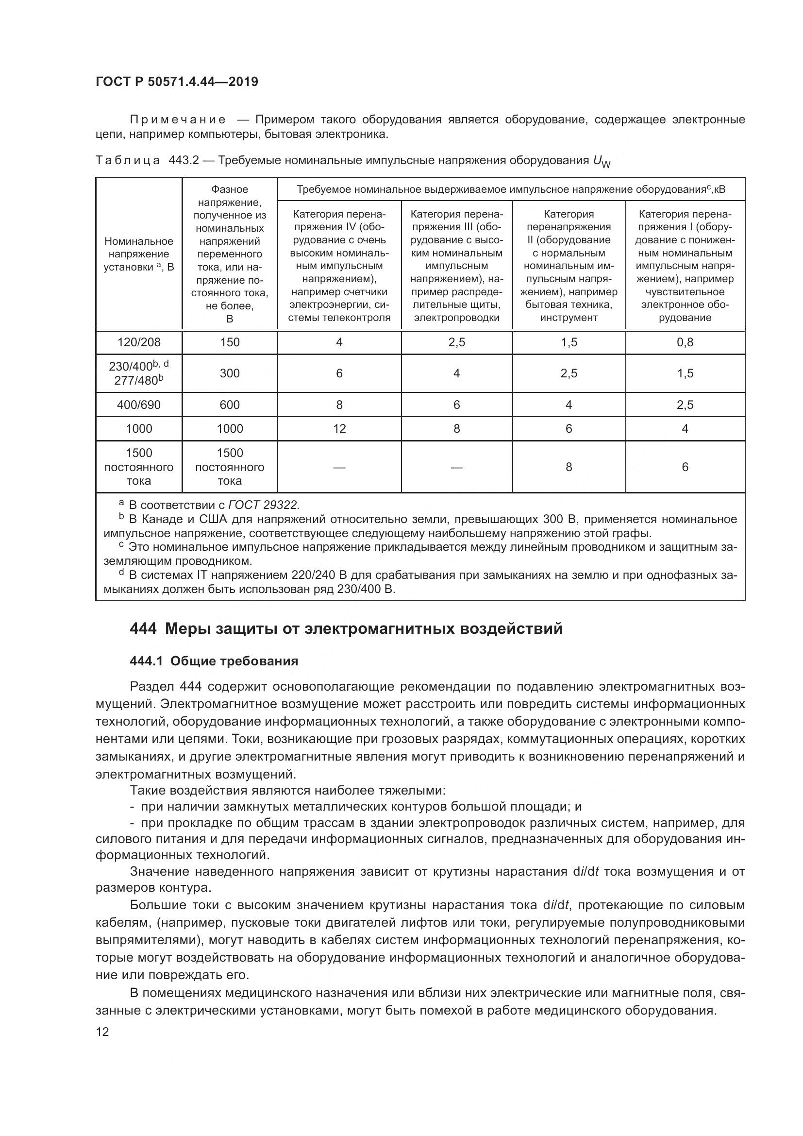ГОСТ Р  50571.4.44-2019, страница 18