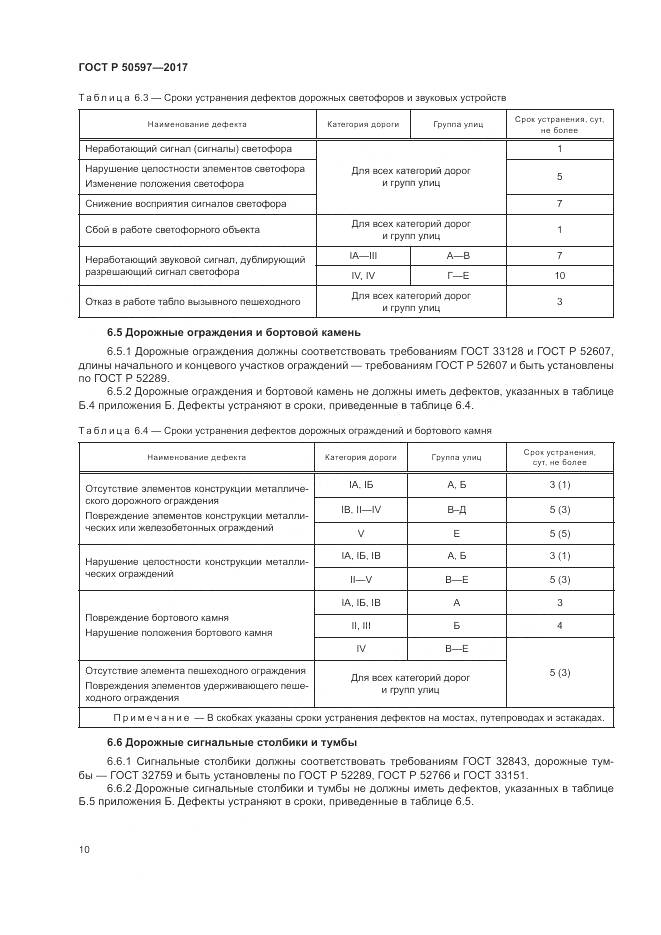 ГОСТ Р  50597-2017, страница 16