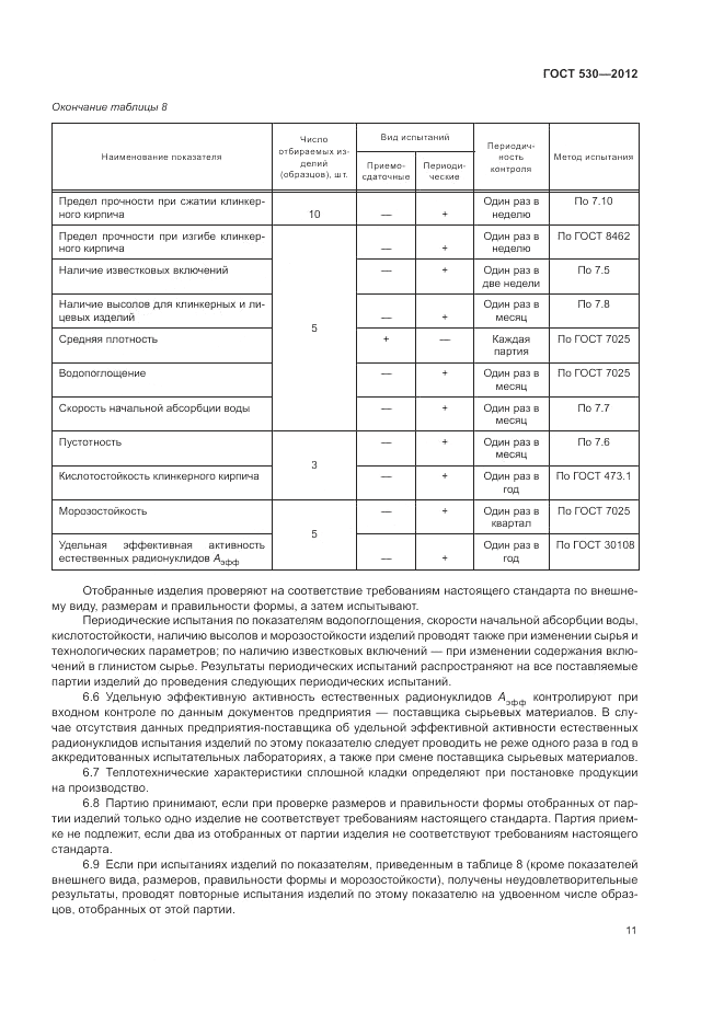 ГОСТ 530-2012, страница 15