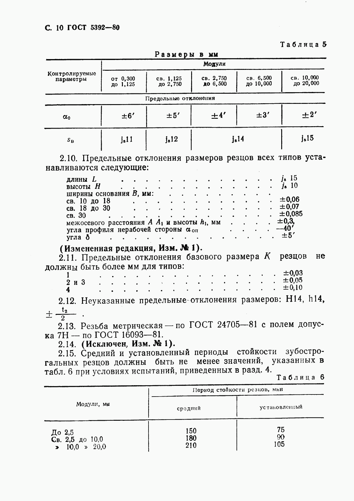 ГОСТ 5392-80, страница 11
