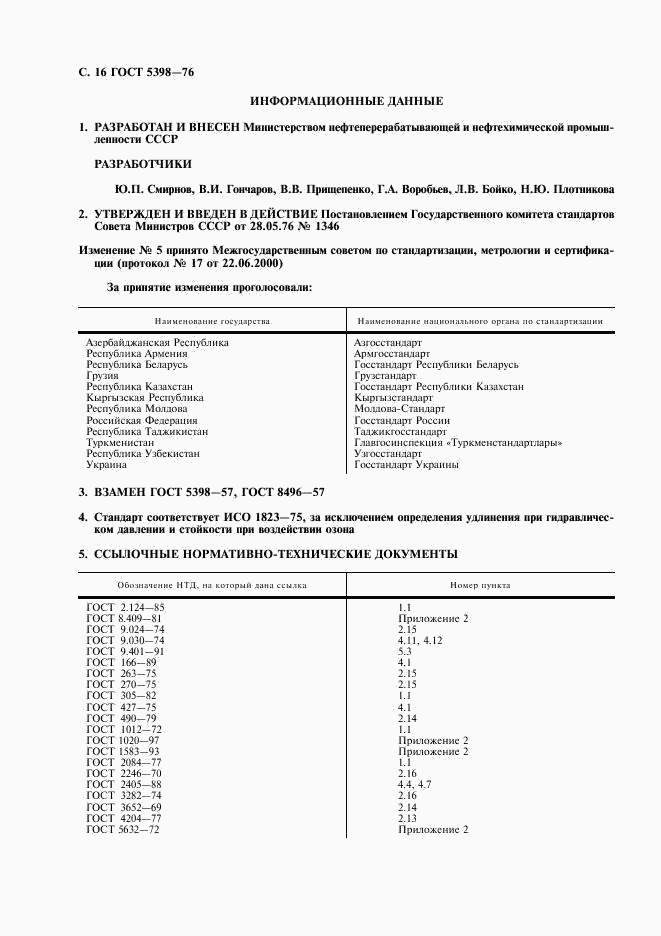 ГОСТ 5398-76, страница 17