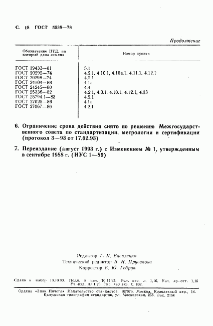 ГОСТ 5538-78, страница 19