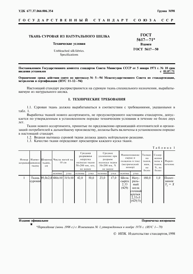 ГОСТ 5617-71, страница 2