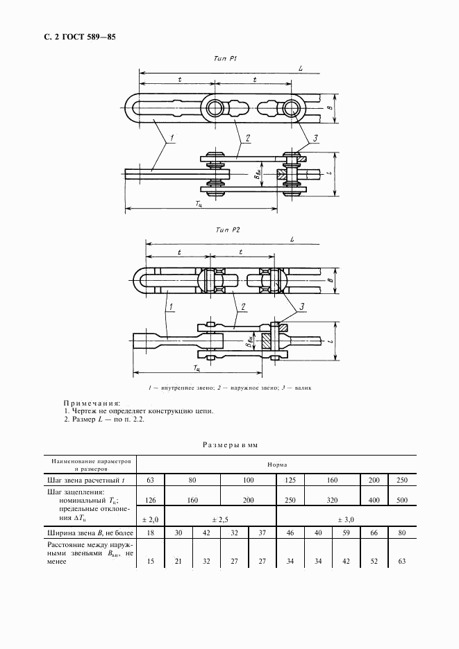 ГОСТ 589-85, страница 3