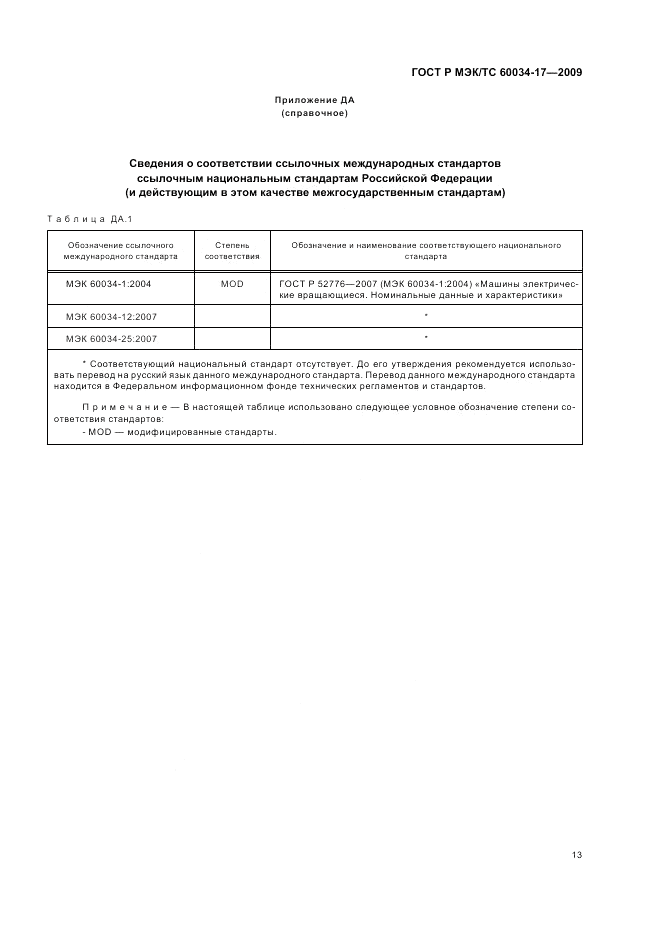 ГОСТ Р МЭК/ТС 60034-17-2009, страница 17