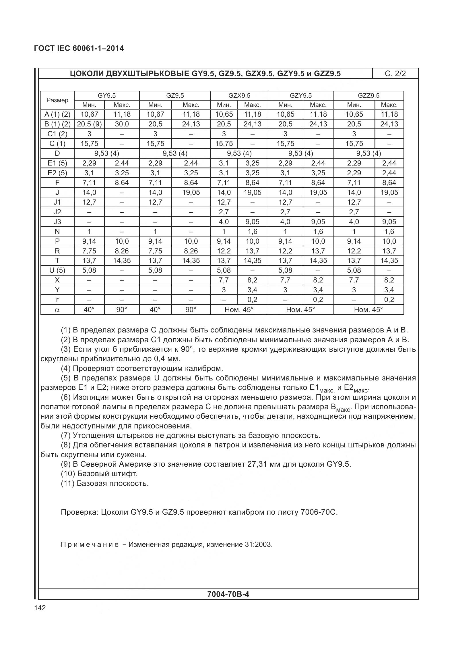 ГОСТ IEC 60061-1-2014, страница 147