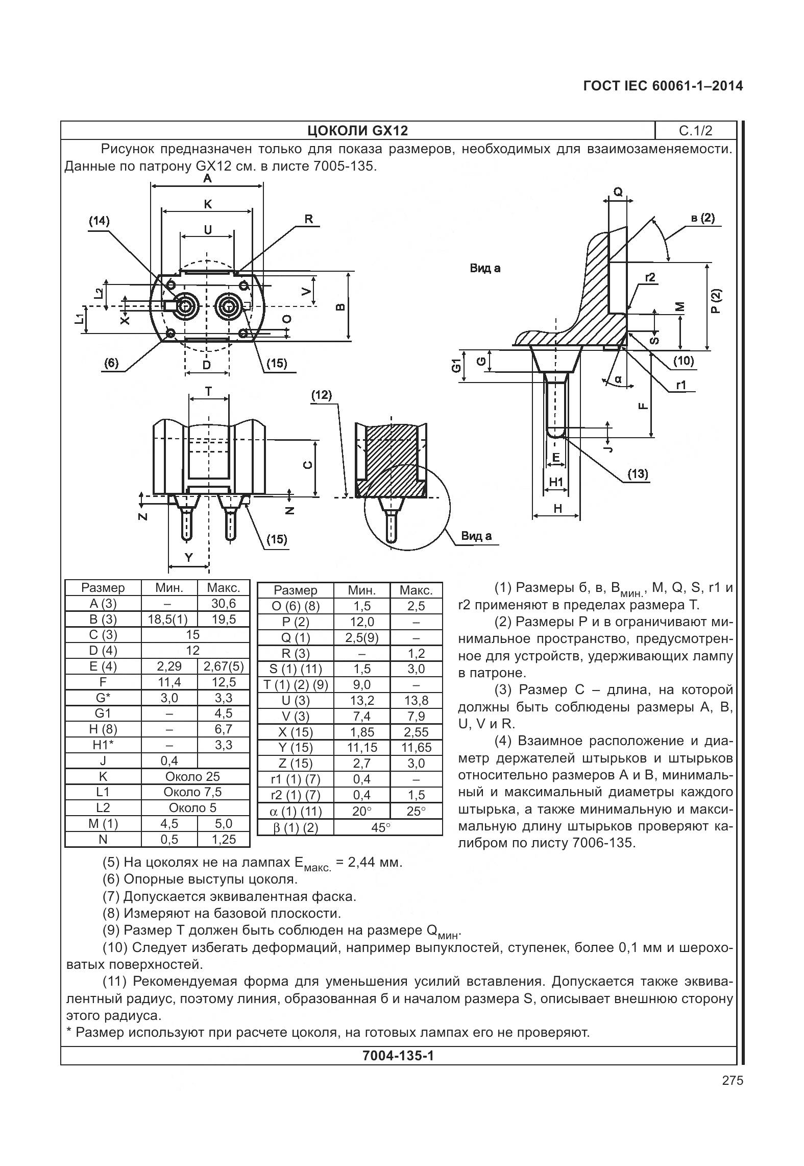 ГОСТ IEC 60061-1-2014, страница 280