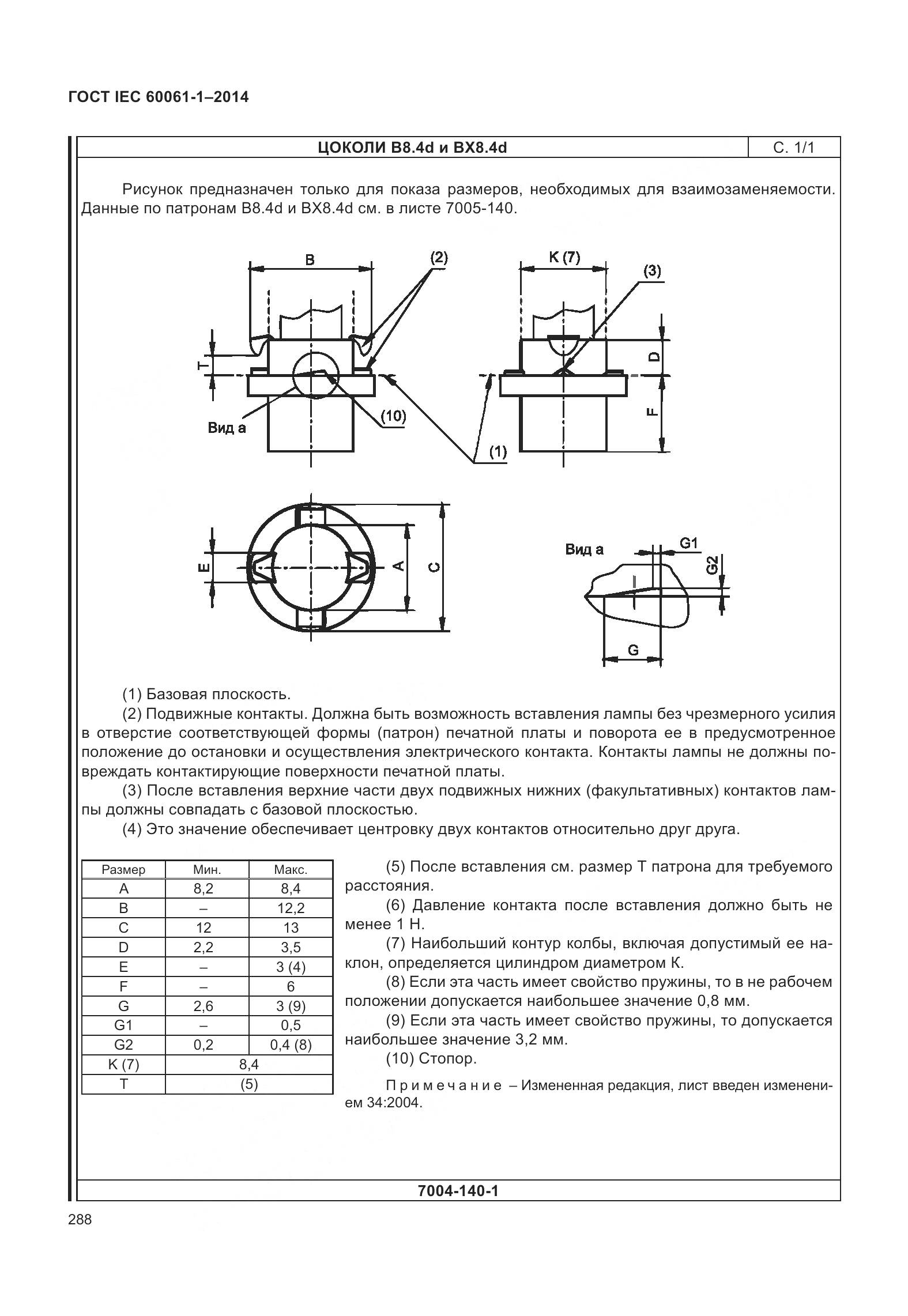 ГОСТ IEC 60061-1-2014, страница 293