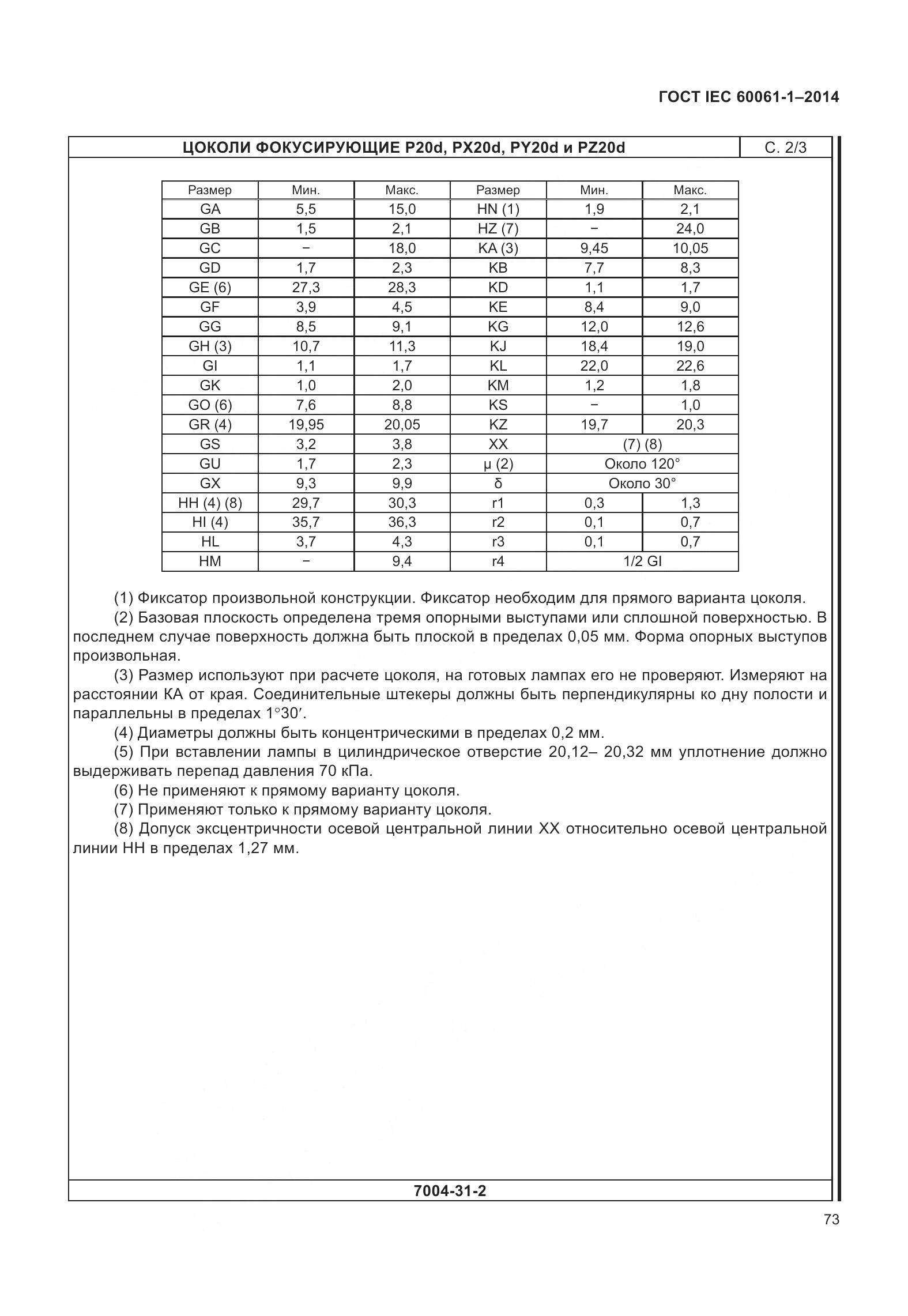 ГОСТ IEC 60061-1-2014, страница 78