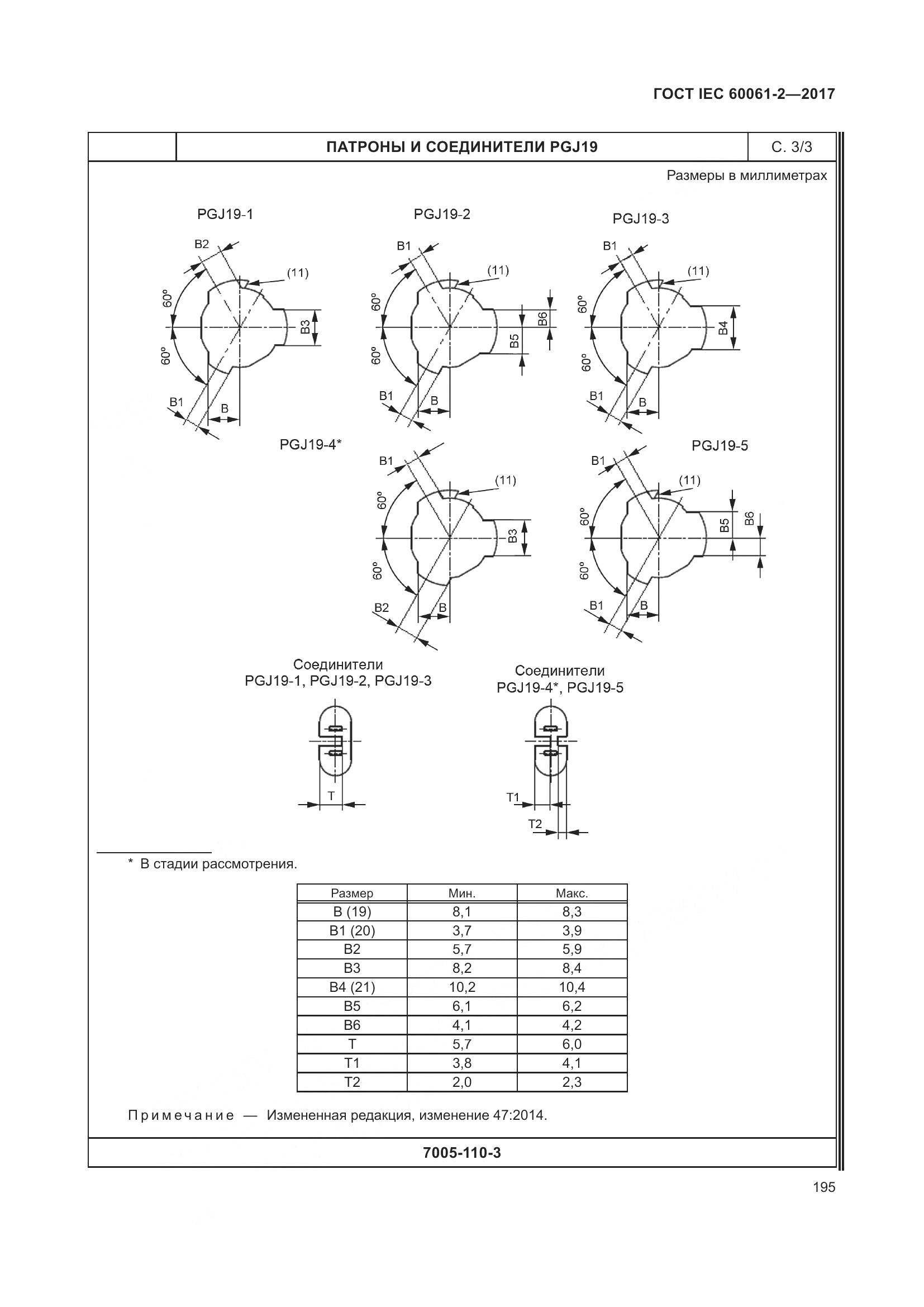 ГОСТ IEC 60061-2-2017, страница 201