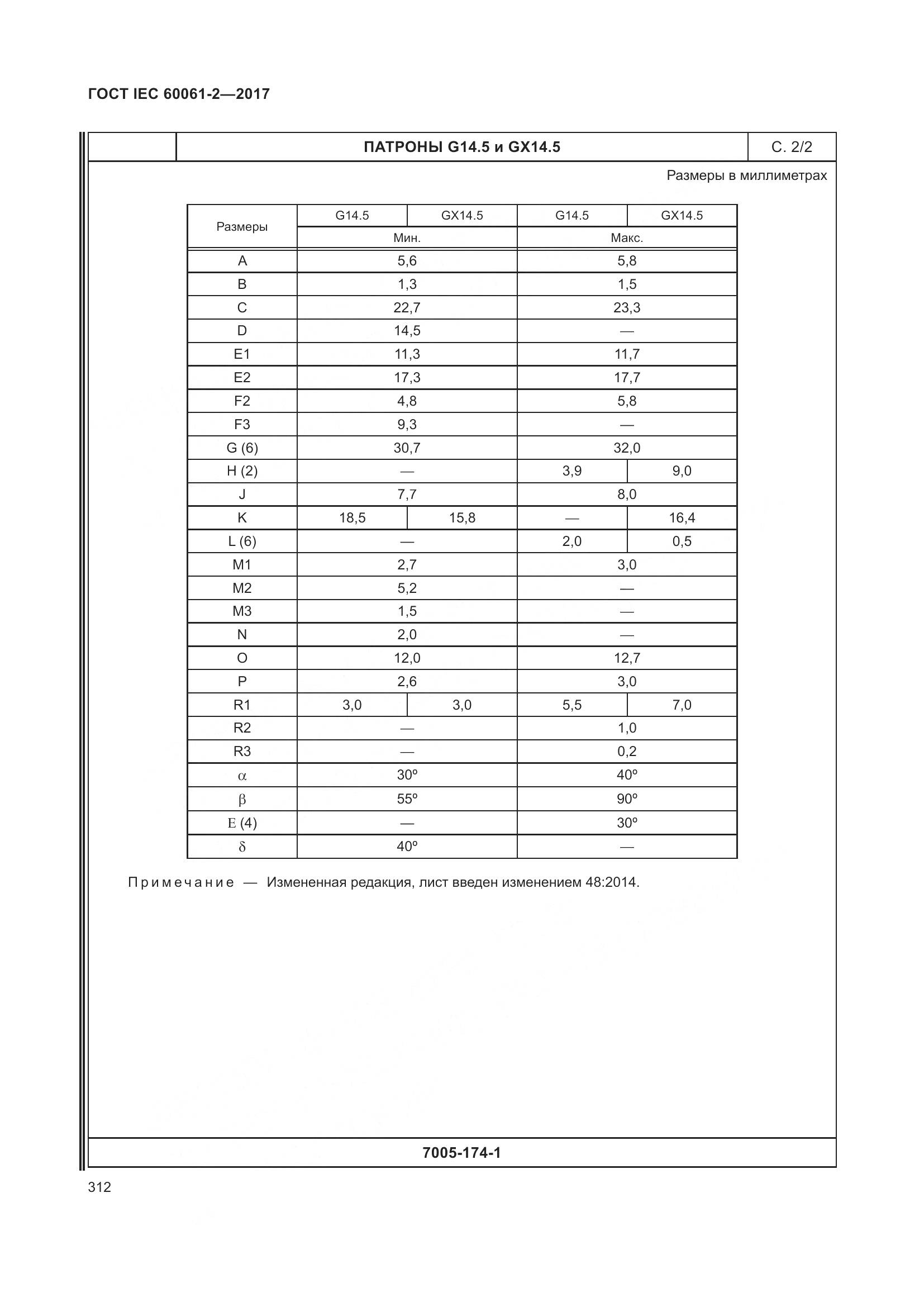 ГОСТ IEC 60061-2-2017, страница 318