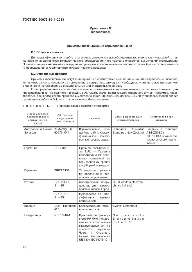 ГОСТ IEC 60079-10-1-2013, страница 46