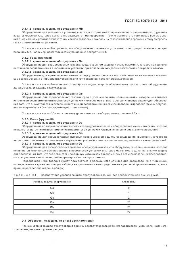 ГОСТ IEC 60079-10-2-2011, страница 21