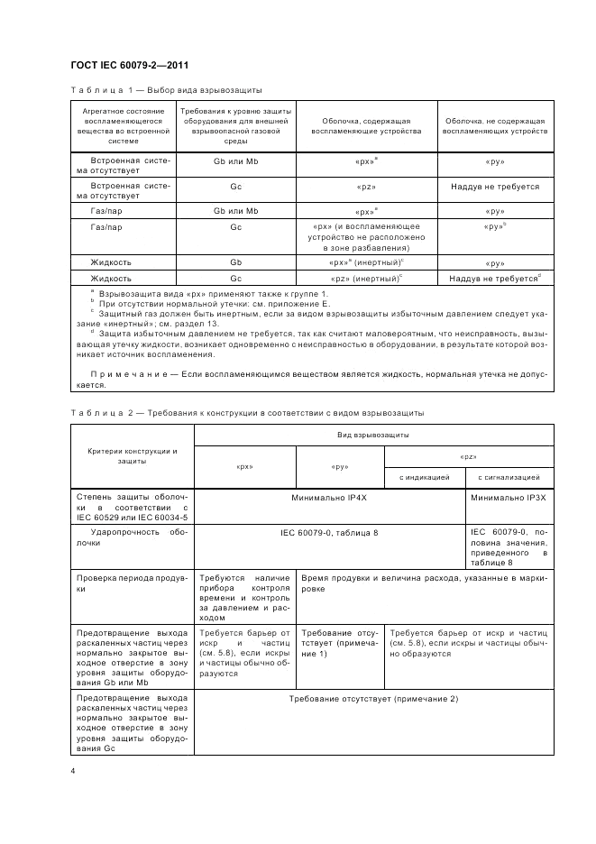 ГОСТ IEC 60079-2-2011, страница 10