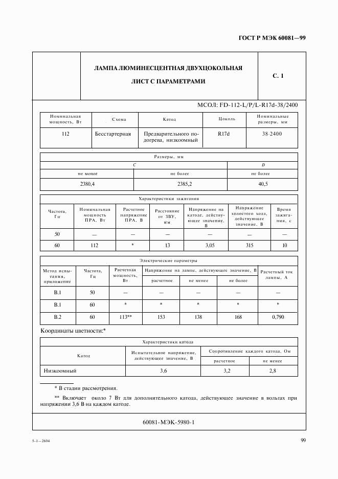 ГОСТ Р МЭК 60081-99, страница 102