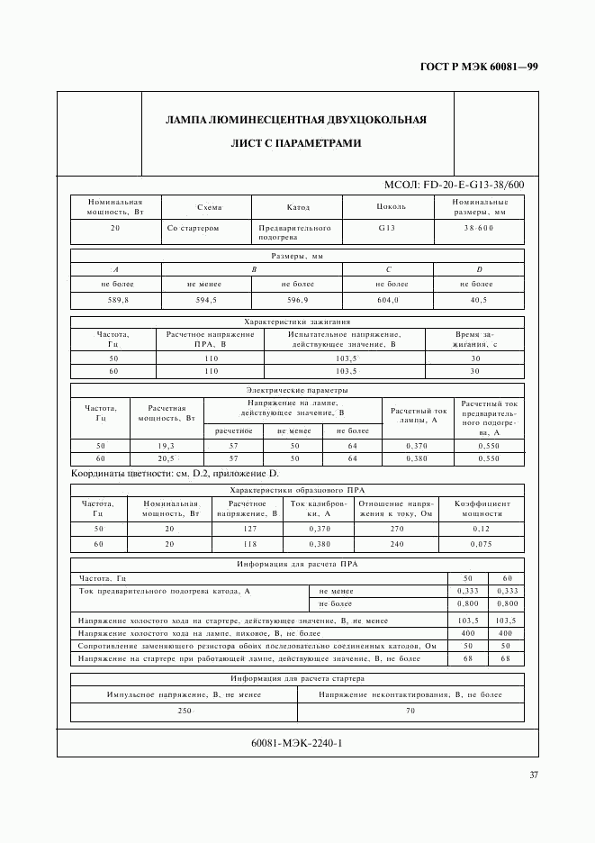 ГОСТ Р МЭК 60081-99, страница 40